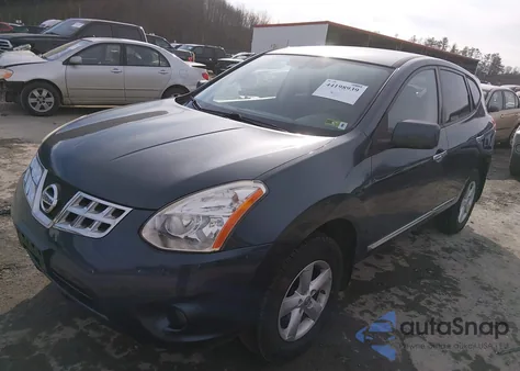 2013 Nissan Rogue S из США, поврежденный, VIN JN8AS5MV5DW612705